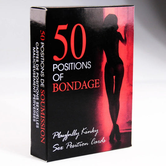 Pleasure 50 Positions of Bondage: Playfully Kinky Intimacy Position Card Game