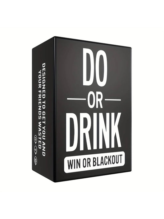 Do Or Drink: The Hilarious Party Card Game - Truth or Dare with a Twist!