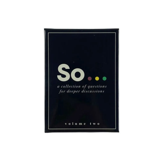 So Cards Conversation Starter - Questions Card Game for Adults